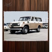Металлическая табличка Toyota Land Cruiser 50 AU-spec (FJ55V)